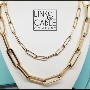 Bold Paperclip Necklace.